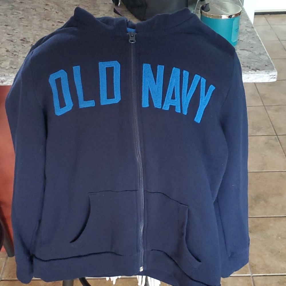 Boys XL Old Navy zip up hoodie